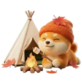 Autumn Dog Camp TikTok gift icon