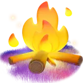 Campfire TikTok gift icon