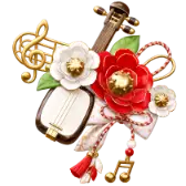 Floral Lute TikTok gift icon