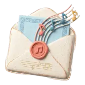 Lyric Mail TikTok gift icon